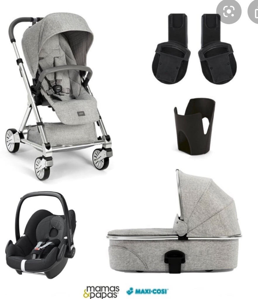 mamas and papas skyline grey footmuff